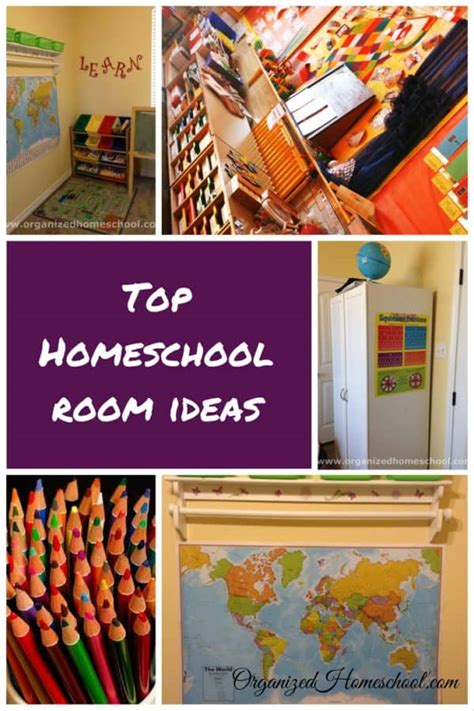 top homeschool room ideas organized home school