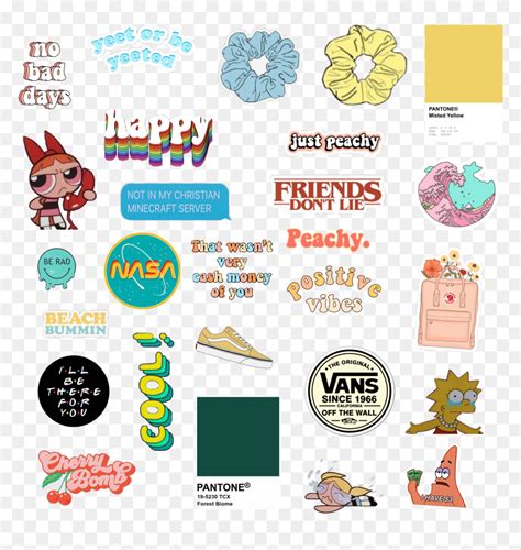 aesthetic vintage png sticker decals aesthetic stickers png