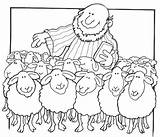 Smarrita Pecorella Sheep Hirte Schafe Parabola Parable Kindergottesdienst Religiocando Bibel Schaf Pecora Parabole Psalm Piow Salmo Malvorlagen sketch template