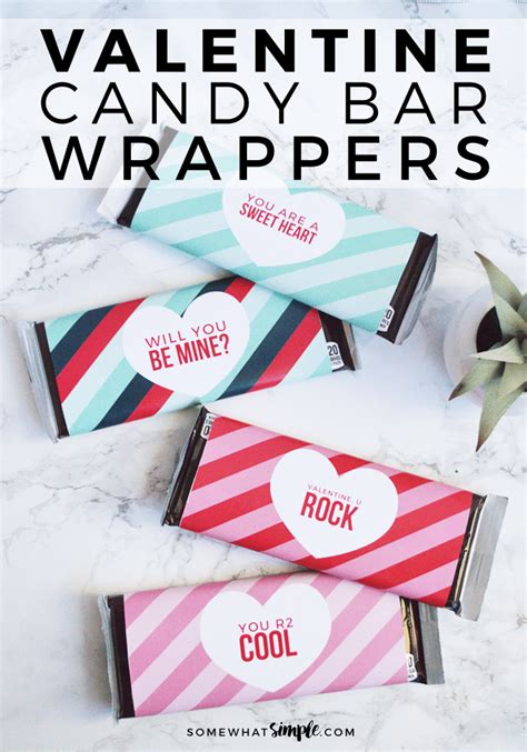 valentine candy bar wrappers printable valentines candy bar wrappers