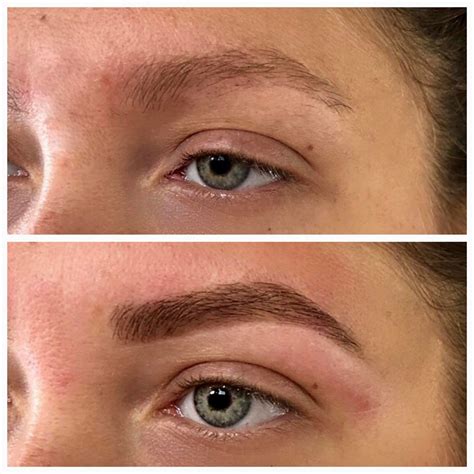 Eyebrow Shapes Before And After