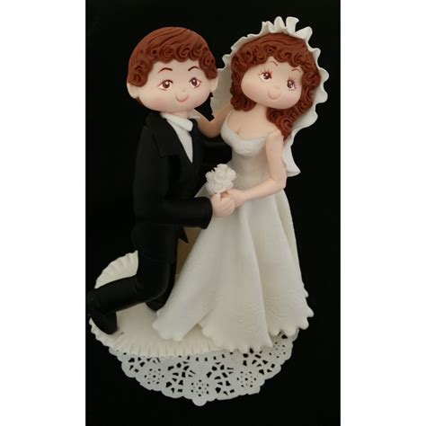 Wedding Cake Topper Romantic Couple Cake Topper Bride And Groom Cake Dec