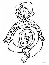Kleurplaat Zwangerschapsverlof Zwangerschap Kleurplaten Kindje sketch template