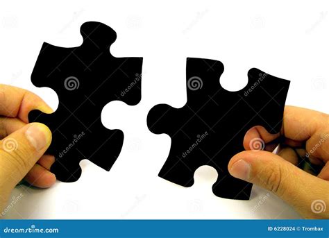 puzzle pieces  hands stock photo image  assembling