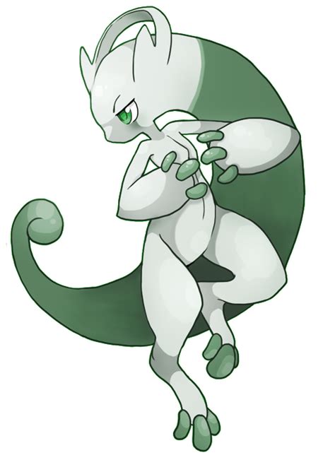 Shiny Mewthree New Mewtwo Form Pokemon X And Y By