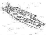 Uss Kolorowanki Nimitz Battleship Kolorowanka Submarine Druku Supercoloring Wojenna Constitution Lego Pintar Panzer Stampare Submarines sketch template