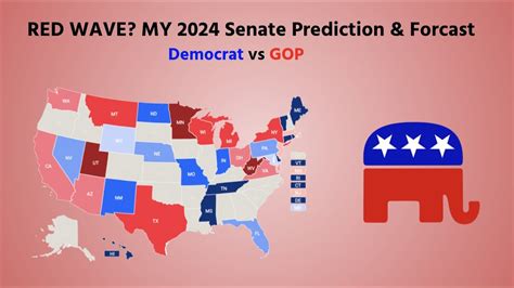 My Updated 2024 Senate Prediction And Forecast Youtube