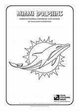 Nfl Coloring Pages Logos Football Logo Dolphins Miami Team Teams Cool American Printable Sports Mlb Drawing Dolphin Clubs Colors Ausmalbilder sketch template