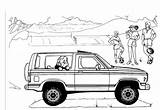 Ford Bronco Coloring Pages Explorer Truck Carscoloring Template sketch template