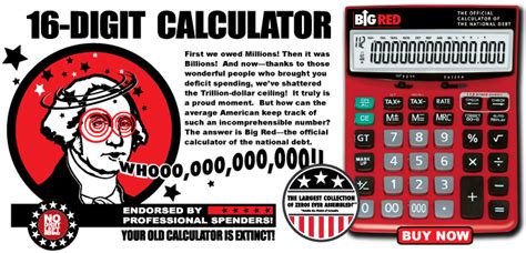 big red calculator calculates trillions  ease
