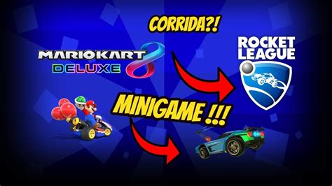 Mario Kart No Rocket League Minigame Youtube