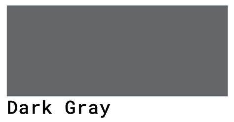 dark gray color codes  hex rgb  cmyk values