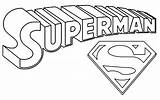 Superma sketch template