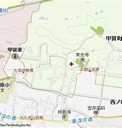 Image result for 滋賀県甲賀市甲賀町大原上田. Size: 177 x 185. Source: www.mapion.co.jp