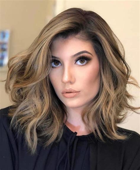 hottest medium length hairstyle  layers design   stunning page    fashionsum