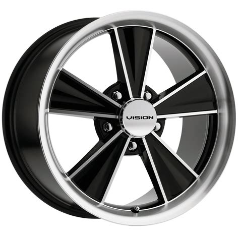 vision  dazzler   mm blackmachined wheel rim   walmartcom walmartcom