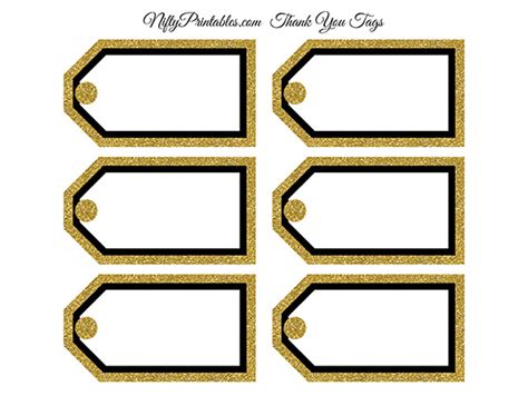 blank gift tags printable clipart
