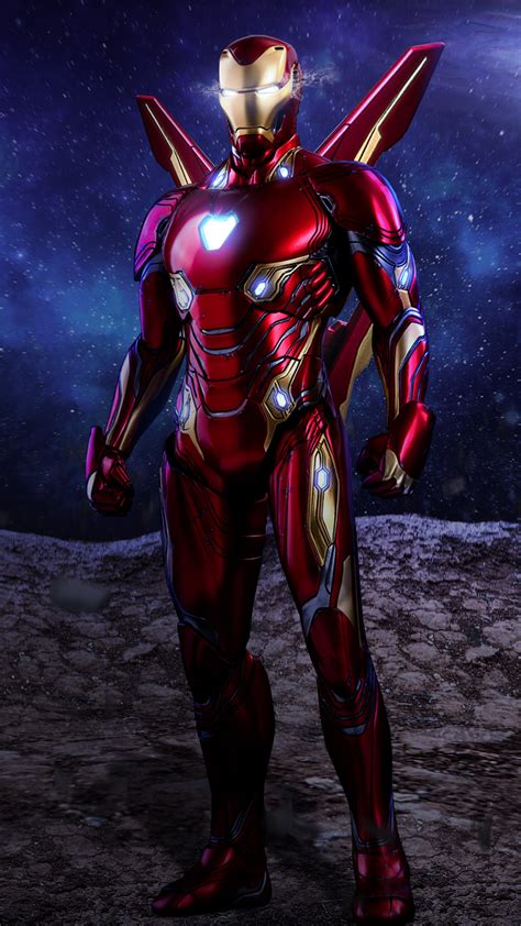 iron man avengers infinity war suit artwork sony xperia xxz