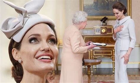 Rare Honour The Queen Bestowed Upon Angelina Jolie After Sweet 2014