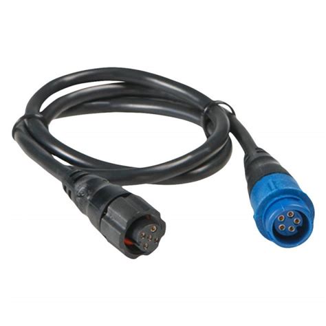 lowrance    transducer adapter cable boatidcom