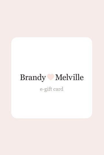 brandy melville  gift card gift cards egift card gift card cards