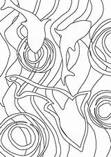 Colouring Matisse Inspired sketch template