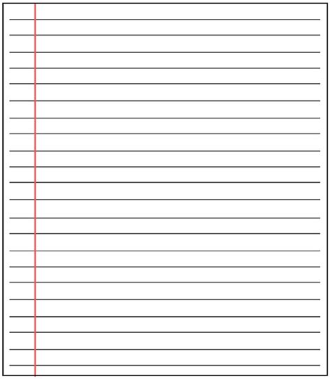 blank paper template