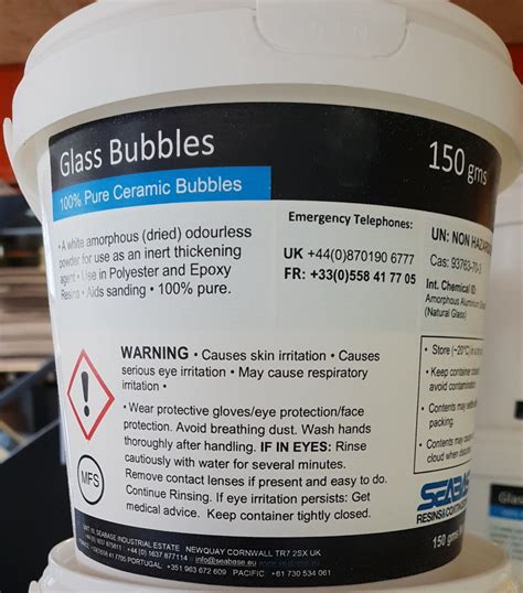 white glass bubbles    safe lightweight  filling bulking resins
