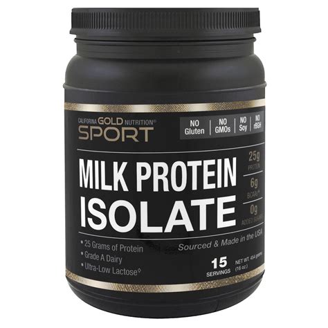 california gold nutrition milk protein isolate  milk protein