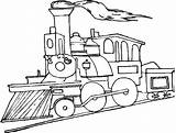 Train Coloring Railroad Steam Toy Locomotive Pages Getcolorings Kids Color Christmas Printable sketch template