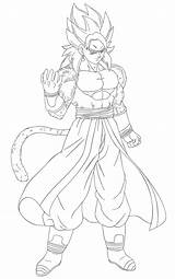 Ssj4 Xeno Vegetto Andrewdb13 Jiren sketch template