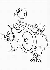 Oggy Coloring Cockroaches Pages Coloriage Coloring2print sketch template