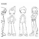 Lyoko Code Coloring Pages Odd Tagged French Posted sketch template