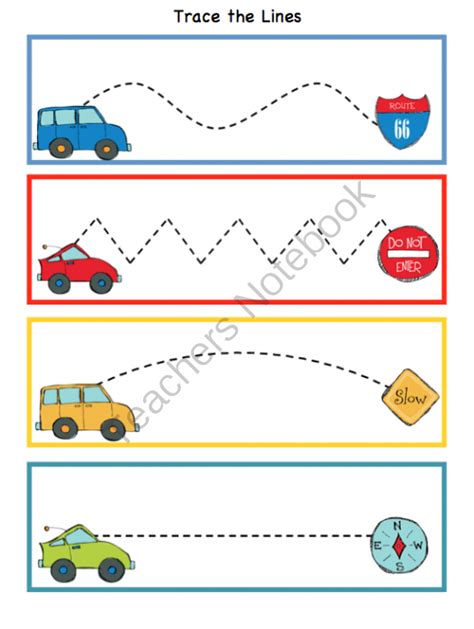 preschool printables cars cars preschool transportation theme