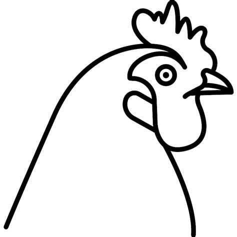 chicken vector svg icon svg repo