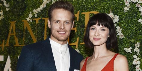 caitriona balfe and sam heughan together interview sam heughan