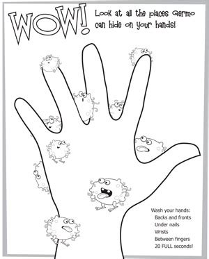 handwashing coloring pages  getdrawings