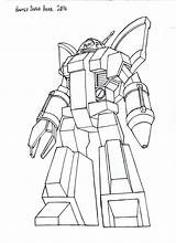 Omega Supreme Coloring Pages Template sketch template