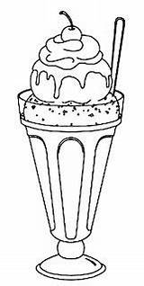 Eis Colouring Cupcake Malvorlagen Sorbet Milkshake Sorvetes Zum Ausmalen Zeichnen Sucette Colorear Sundae Digi Przedszkole Kolorowanki Słodkie Szablony Kleurplaten Coke sketch template