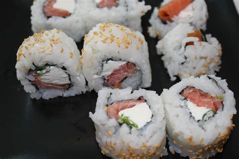 How To Make A Salmon Sushi Roll Smoked Salmon Recipe