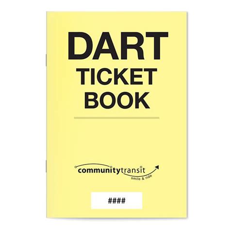dart ticket book  community transit ridestore