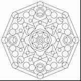 Coloring Pages Geometry Sacred Getcolorings Geometric sketch template