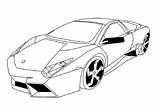 Lamborghini Reventon Coloringhome Educativeprintable sketch template