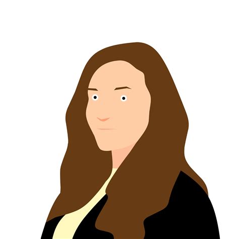gambar avatar    bisnis pemakai wanita karakter