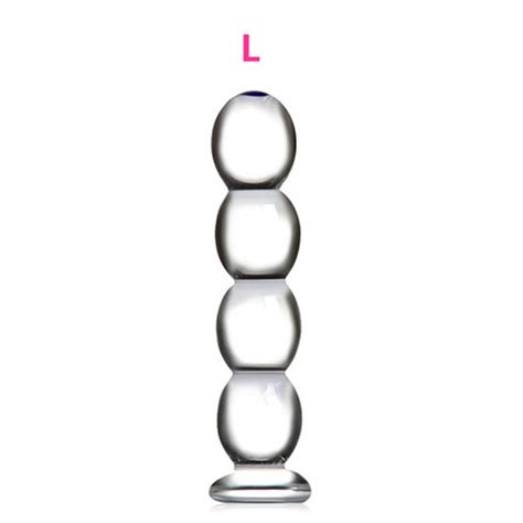 smooth crystal anal butt plug sex toys for male female adult game pyrex