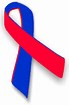 Image result for red and blue ribbon logo