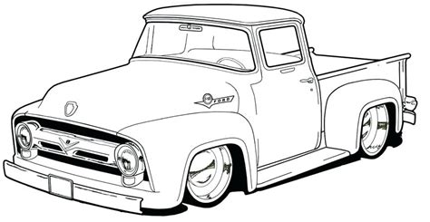 pickup truck coloring pages printable  getcoloringscom