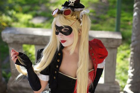 cosplay hotties featuring harley quinn loki huntress and emma frost