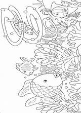 Arcobaleno Regenbogenfisch Pesce Pez Arco Colorat Arcoiris Pesci Peixe Kleurplaten Desene Ciel Malvorlagen Natuur Makkelijk Curcubeu Kleurplaat Cliparts Curcubeul Niños sketch template