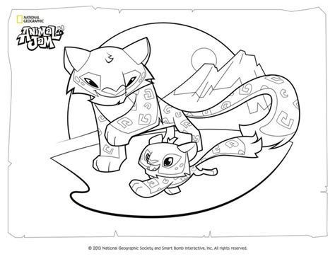 animal jam coloring pages  print collection